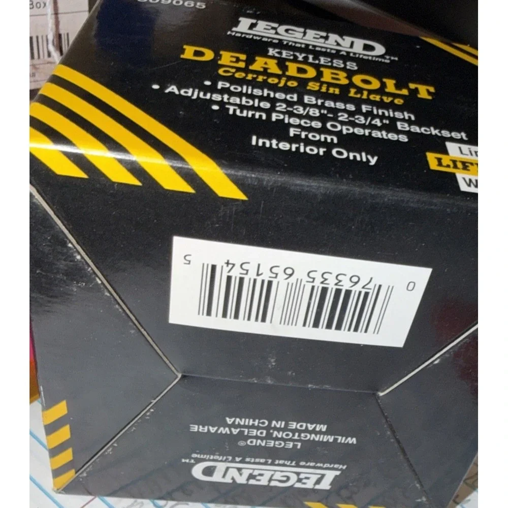 Legend interline box